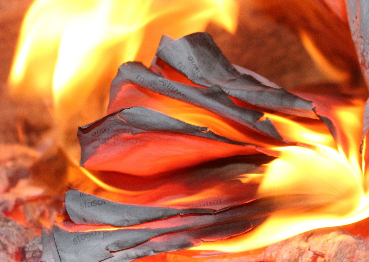 flames fireplace hearth free photo