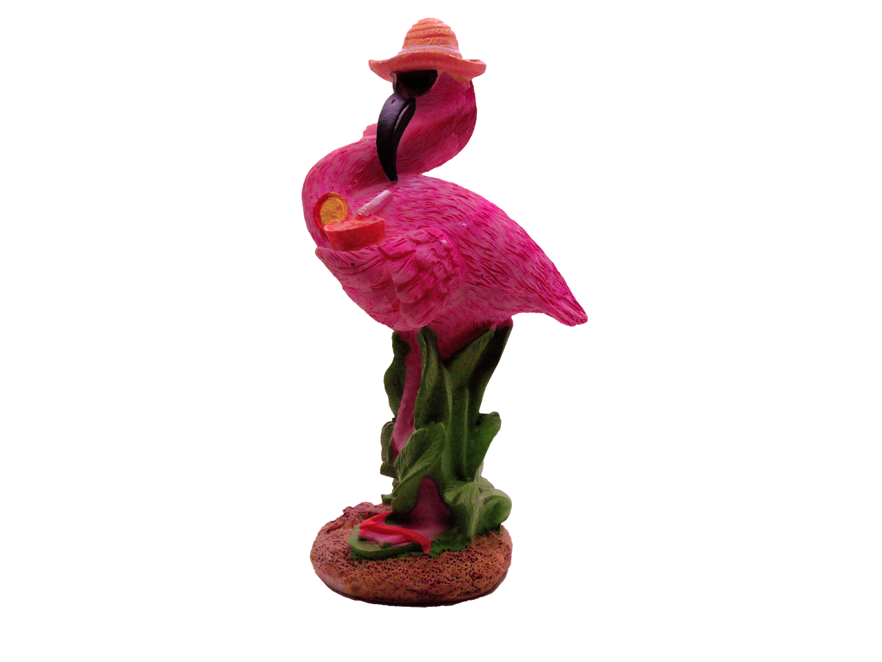 flamingo  pink  statue free photo