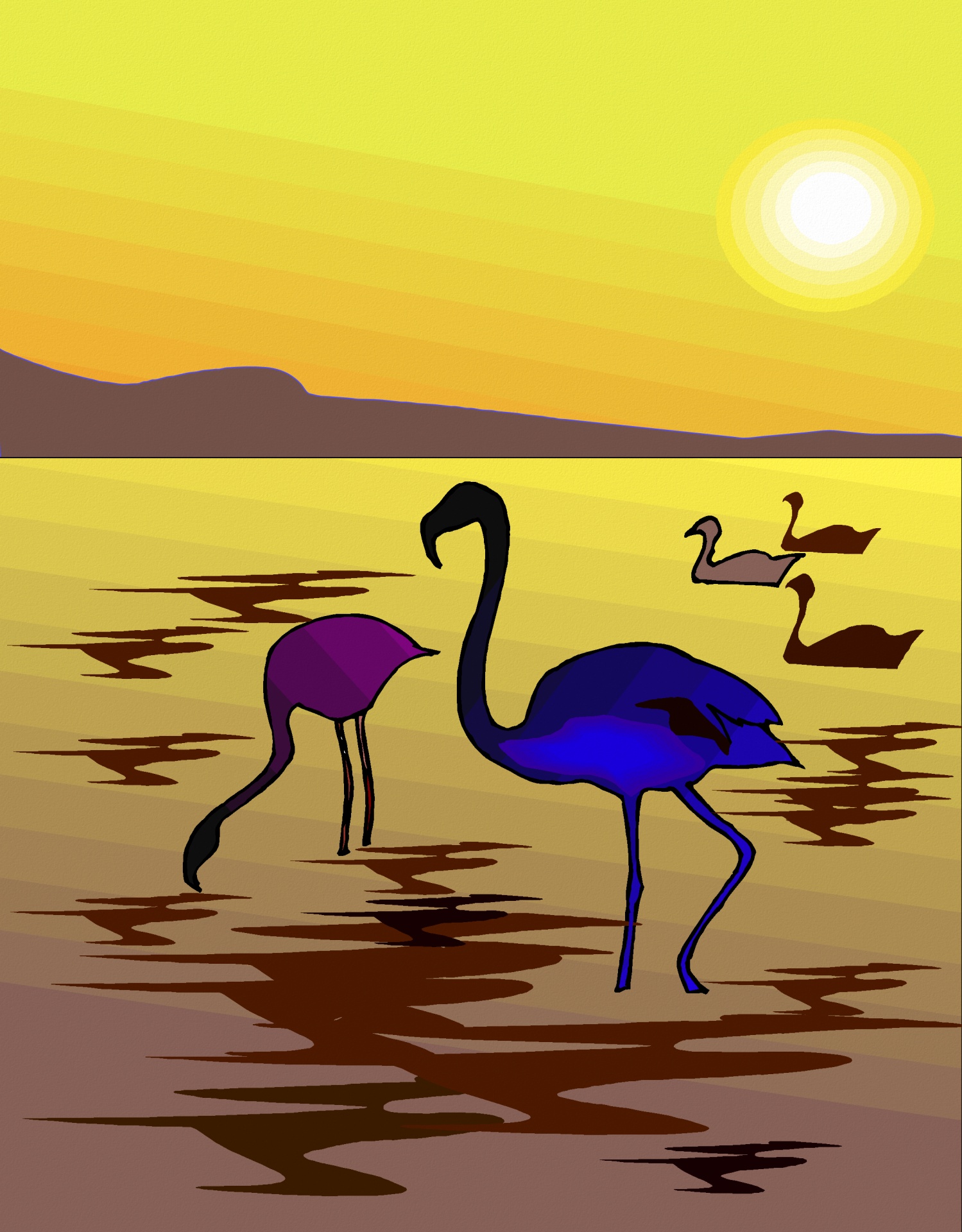 bird nature illustration free photo