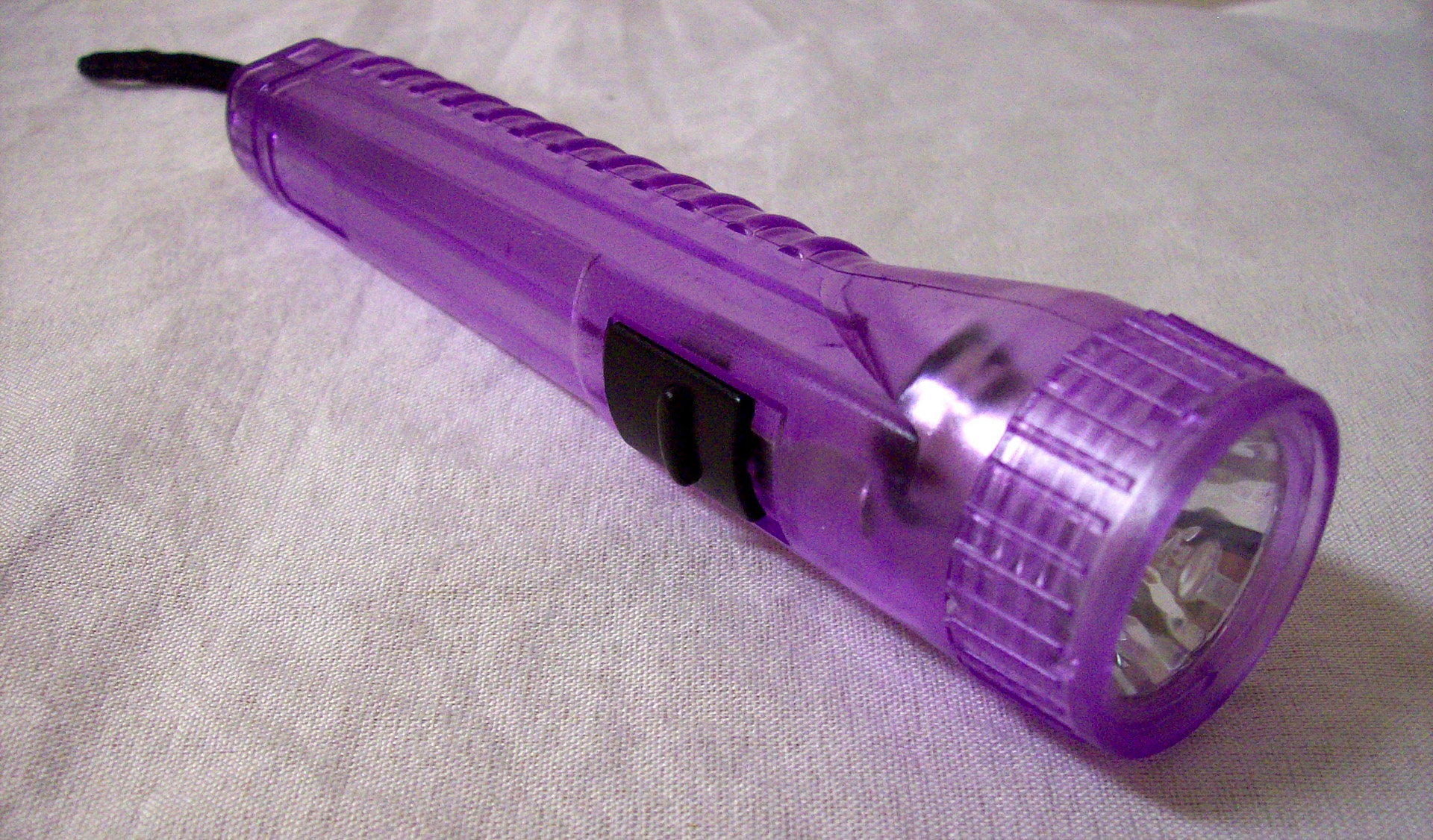 transparent flashlight purple free photo