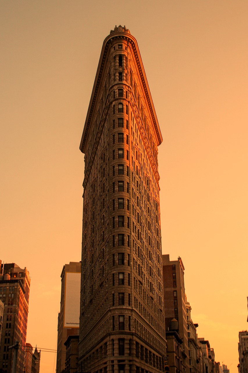 flatiron  landmark  america free photo