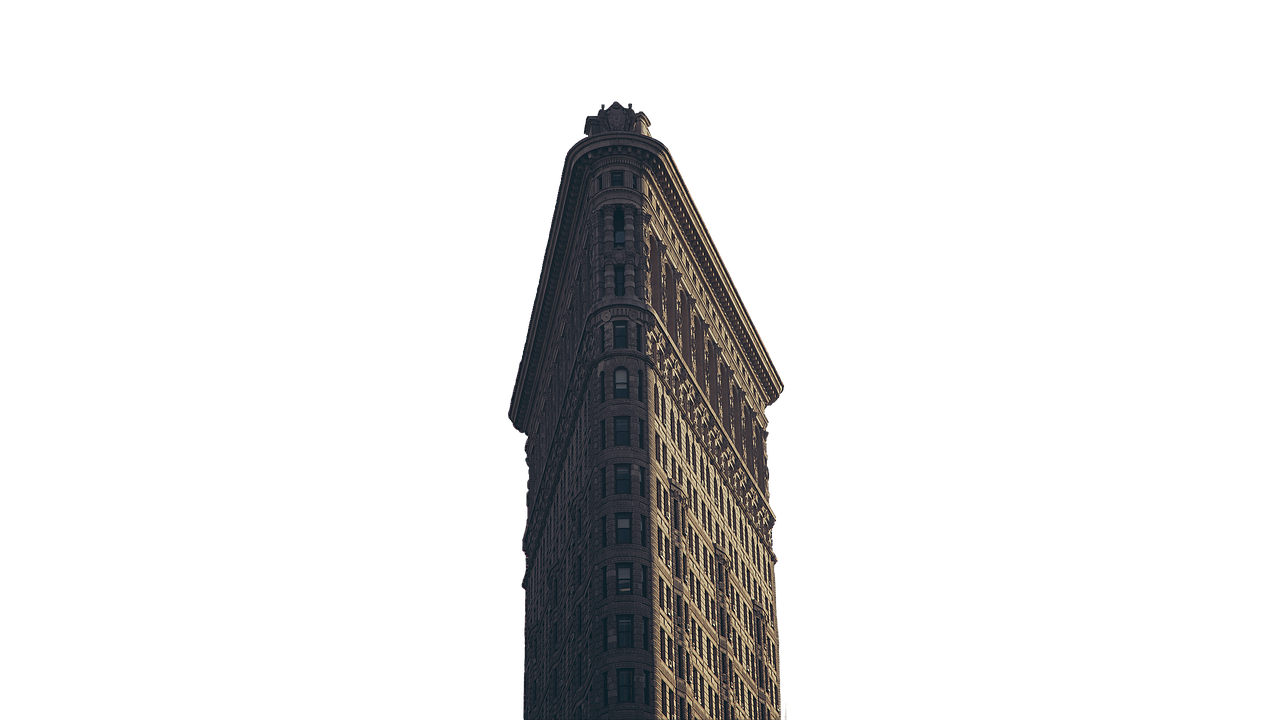 flatiron building building york free photo