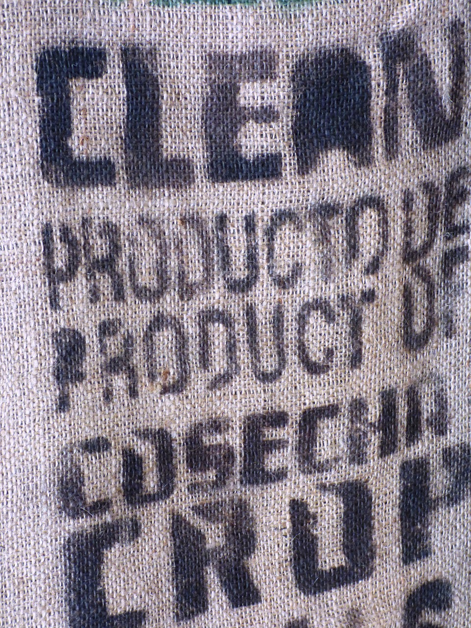 flax linen bag material free photo