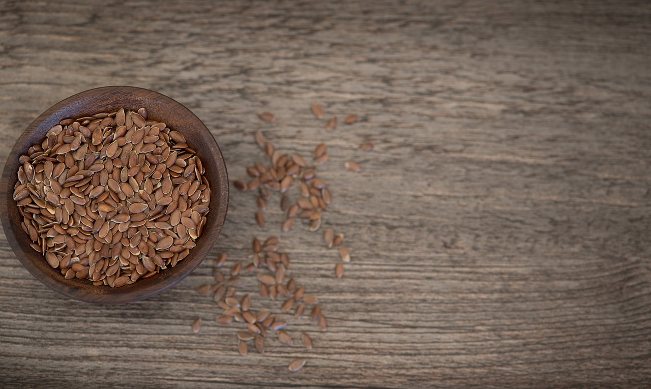 flax seed seeds eat free photo