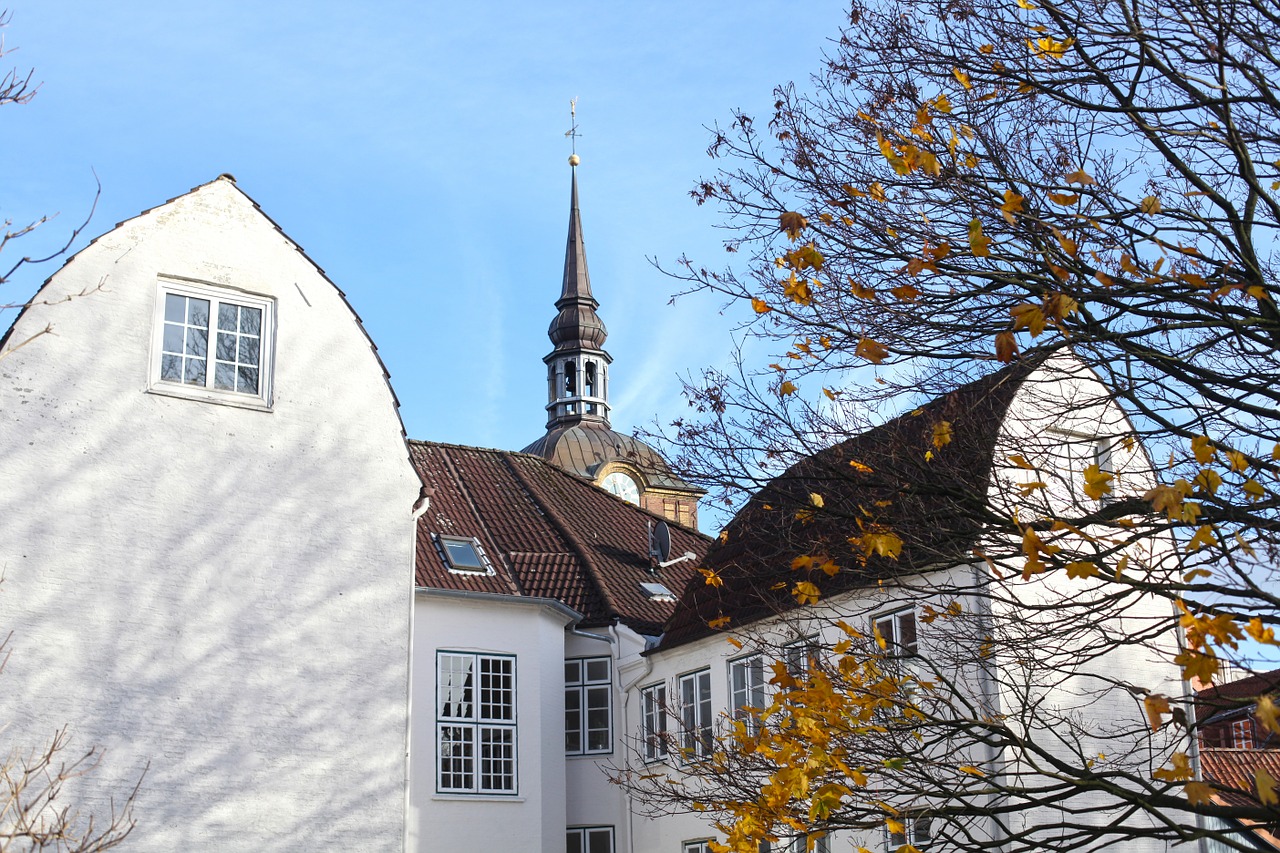 flensburg st johannis church free photo