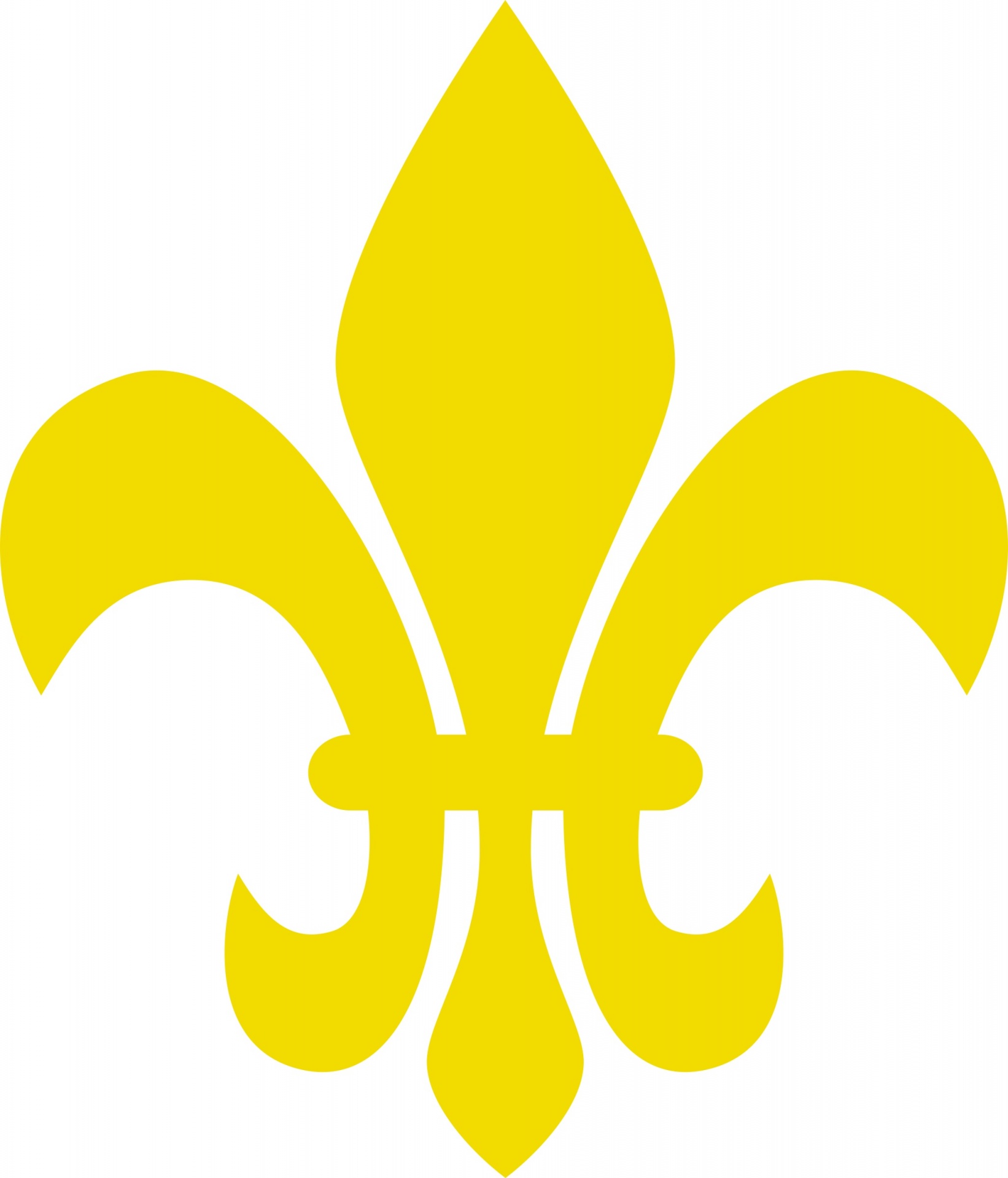 Fleur De Lis - Golden fleur de lis, symbol of French royalty