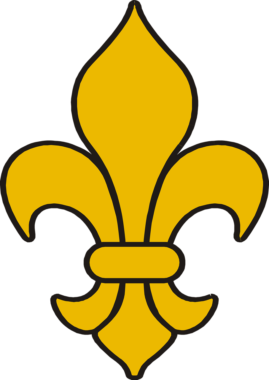 fleur de lis decoration symbol free photo