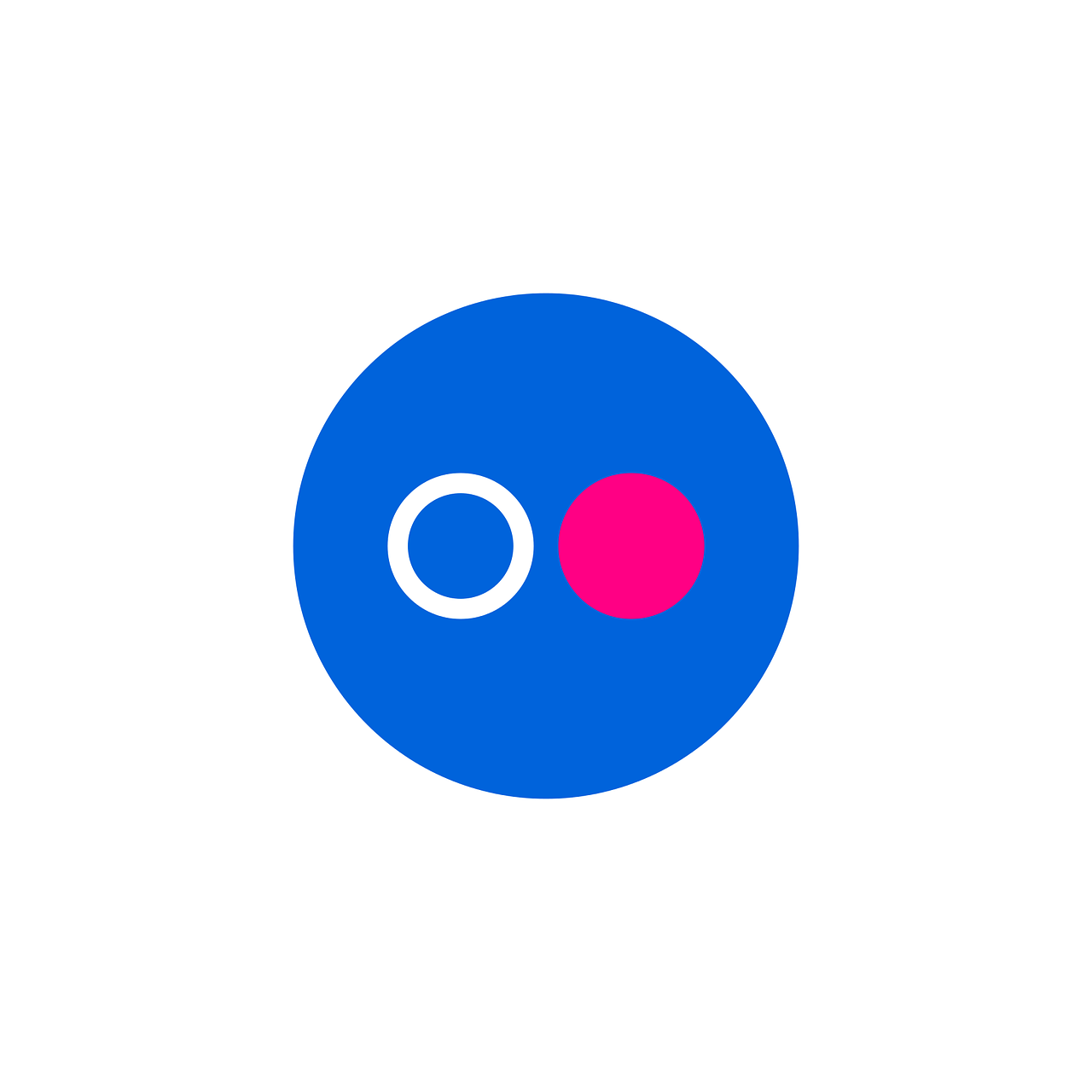 flickr  flickr icon  flickr logo free photo