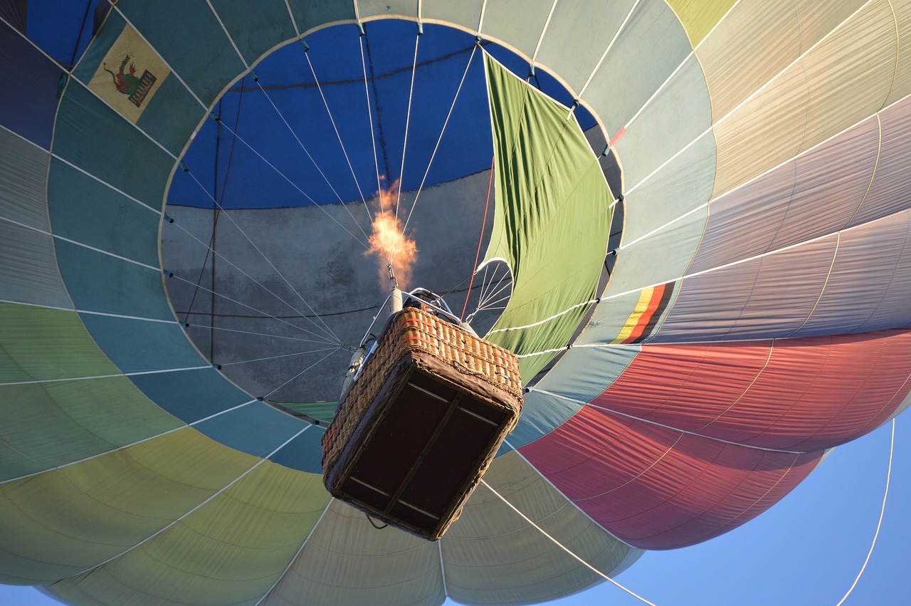 flight balloon flame free photo