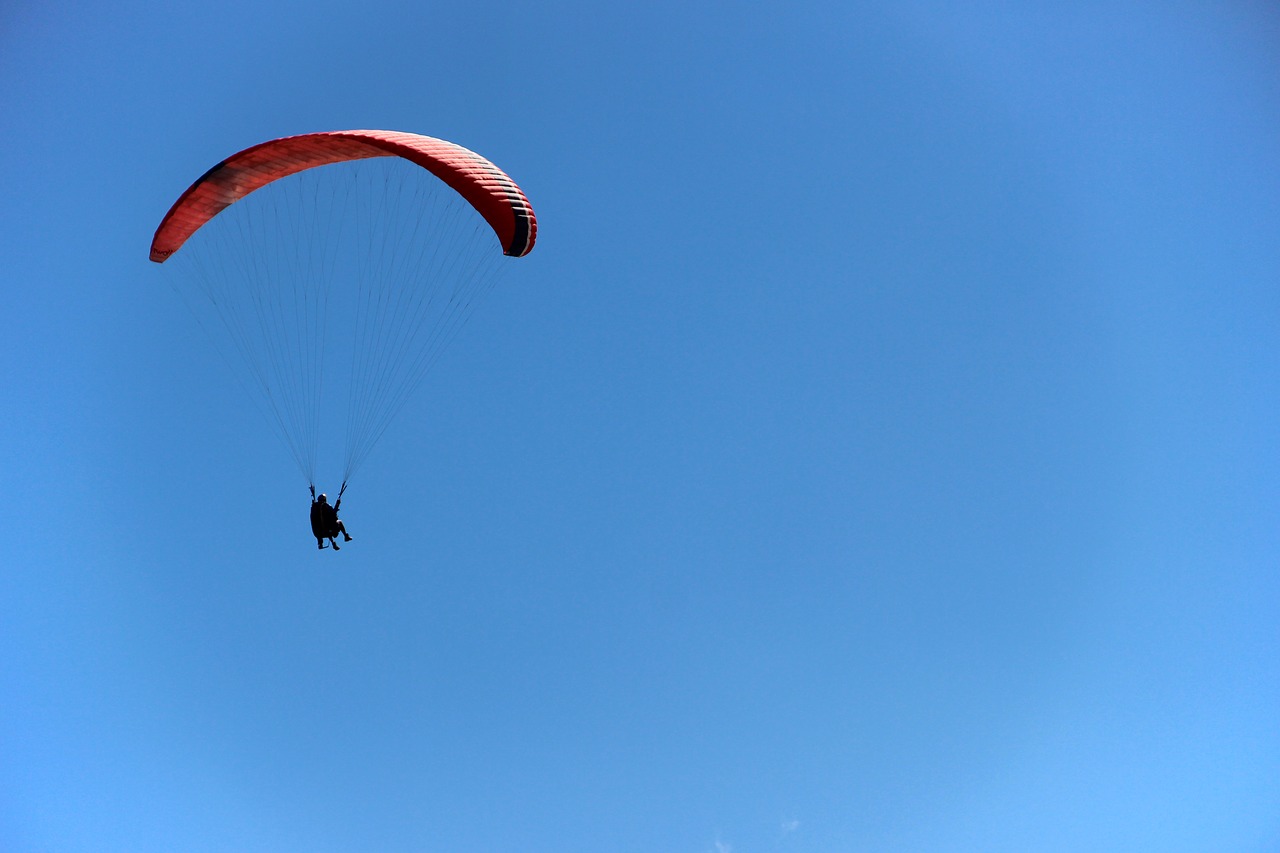 flight  paragliding  sky free photo