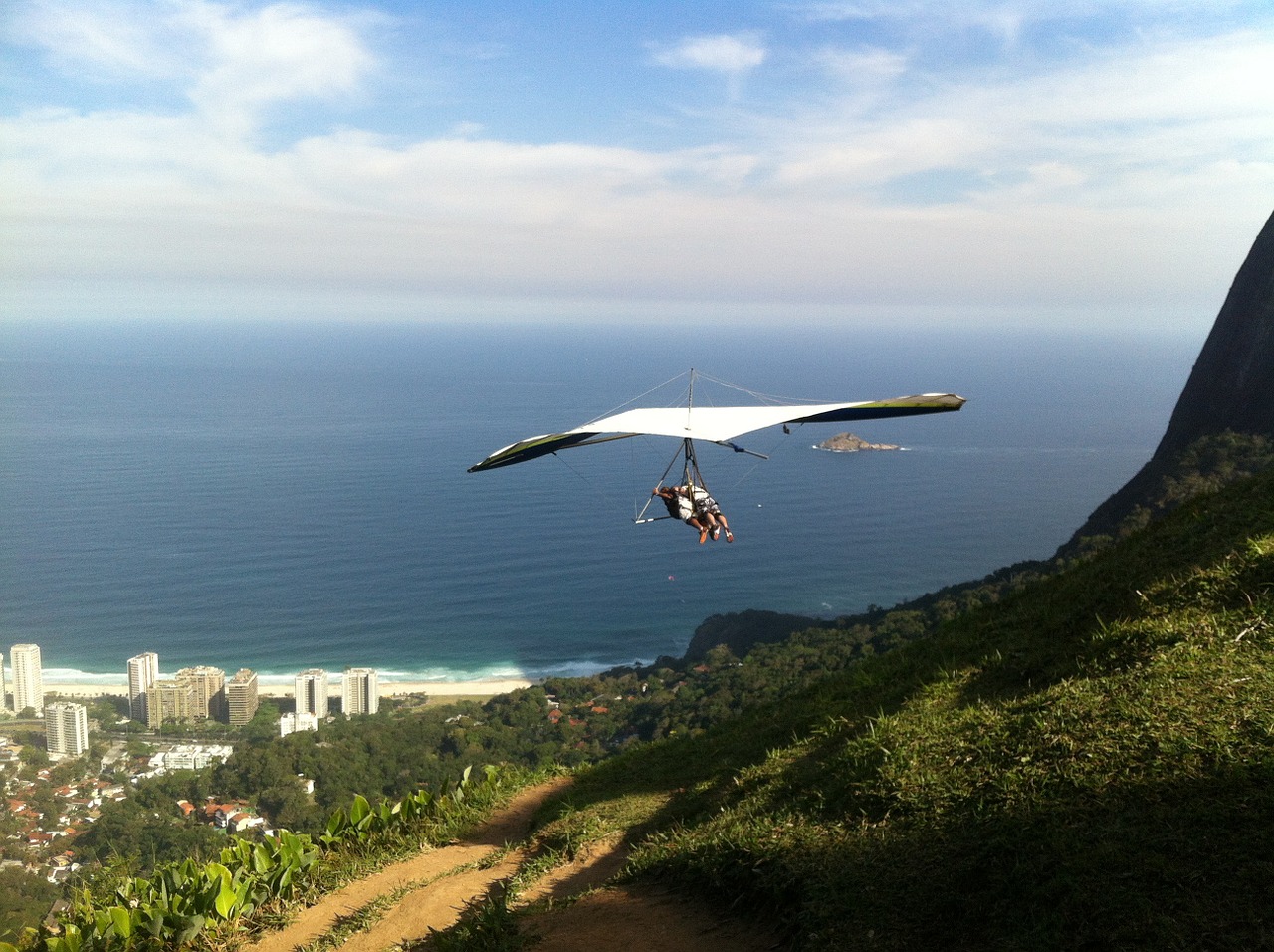 flight free flight hang gliding free photo