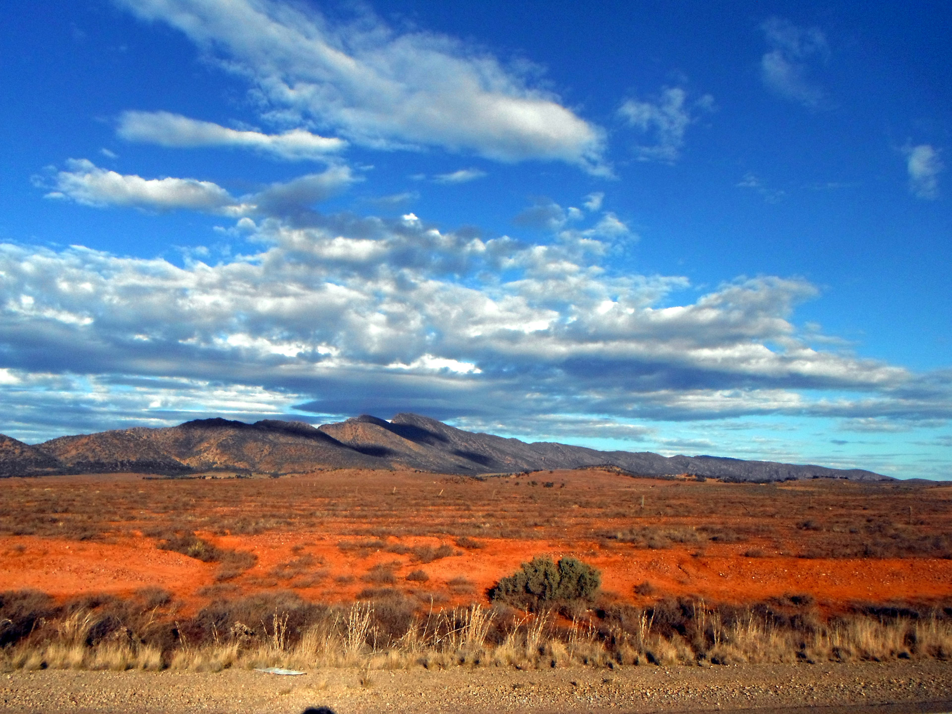 dirt track remote region flinders ranges free photo