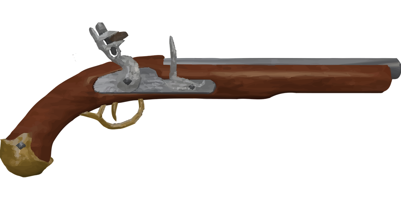 flintlock gun pistol free photo