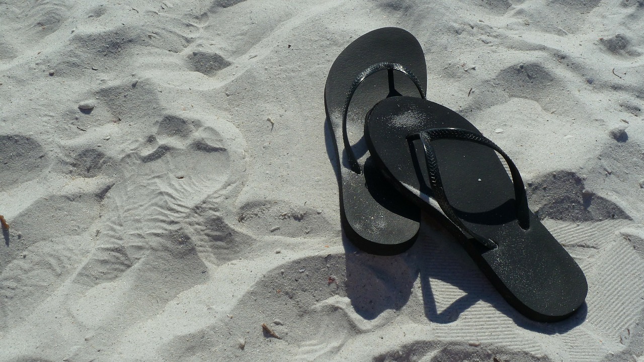 flip-flops summer vacation free photo