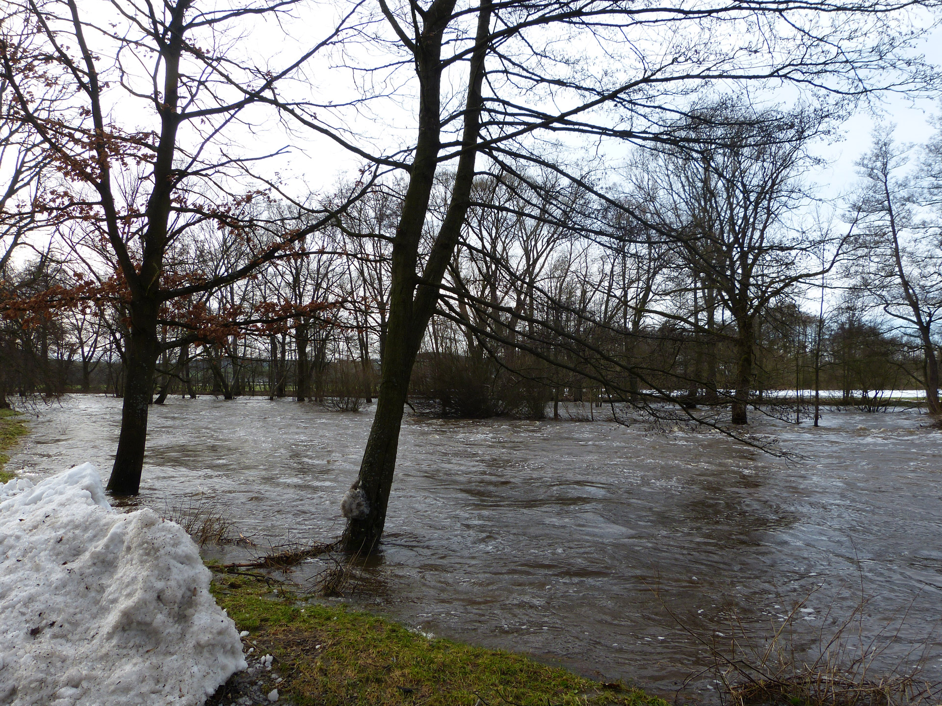 water river flood free photo