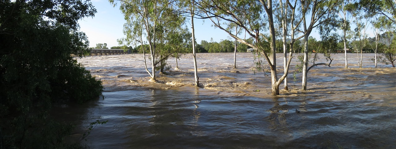 floodwaters floods river free photo