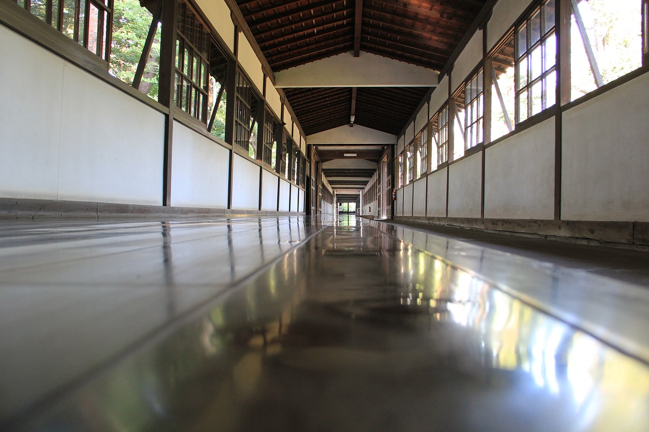 floor reflection wood free photo