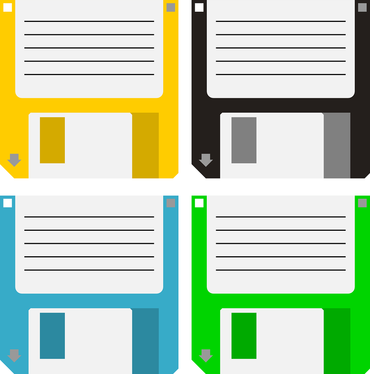 floppy disk data storage free photo