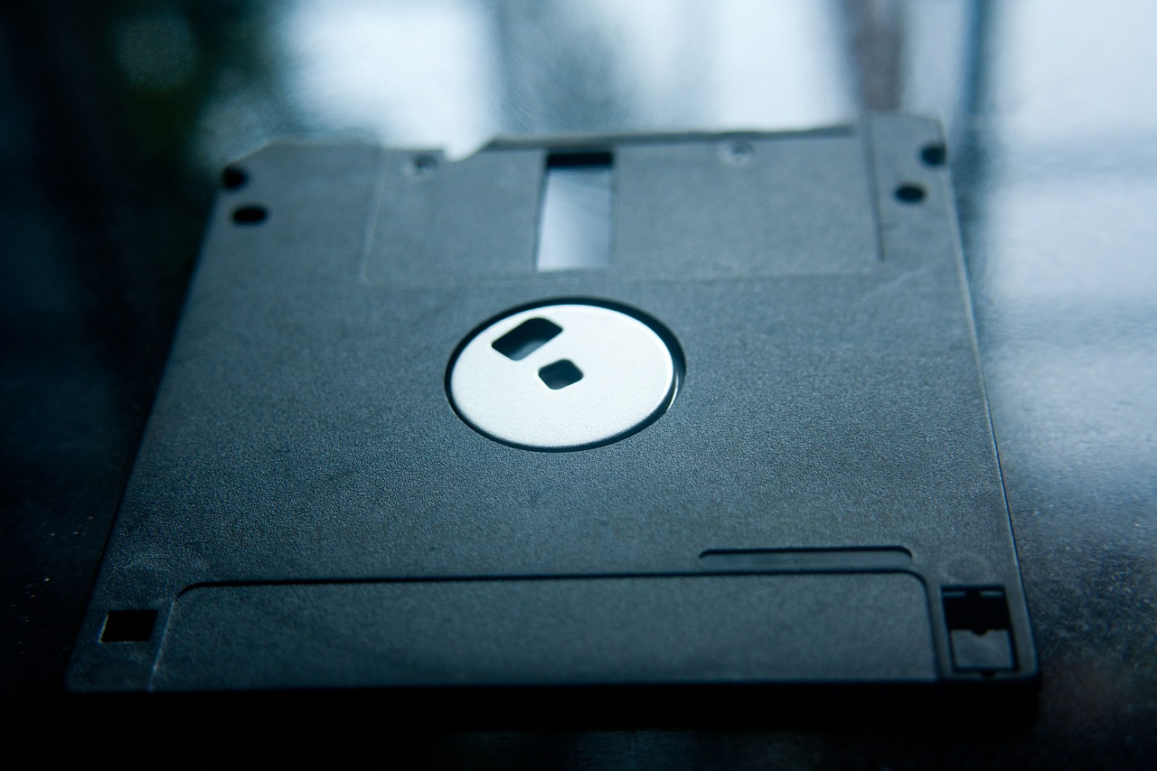 floppy disc data storage free photo