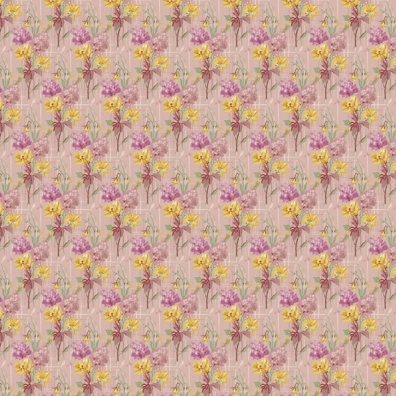 floral seamless pattern free photo