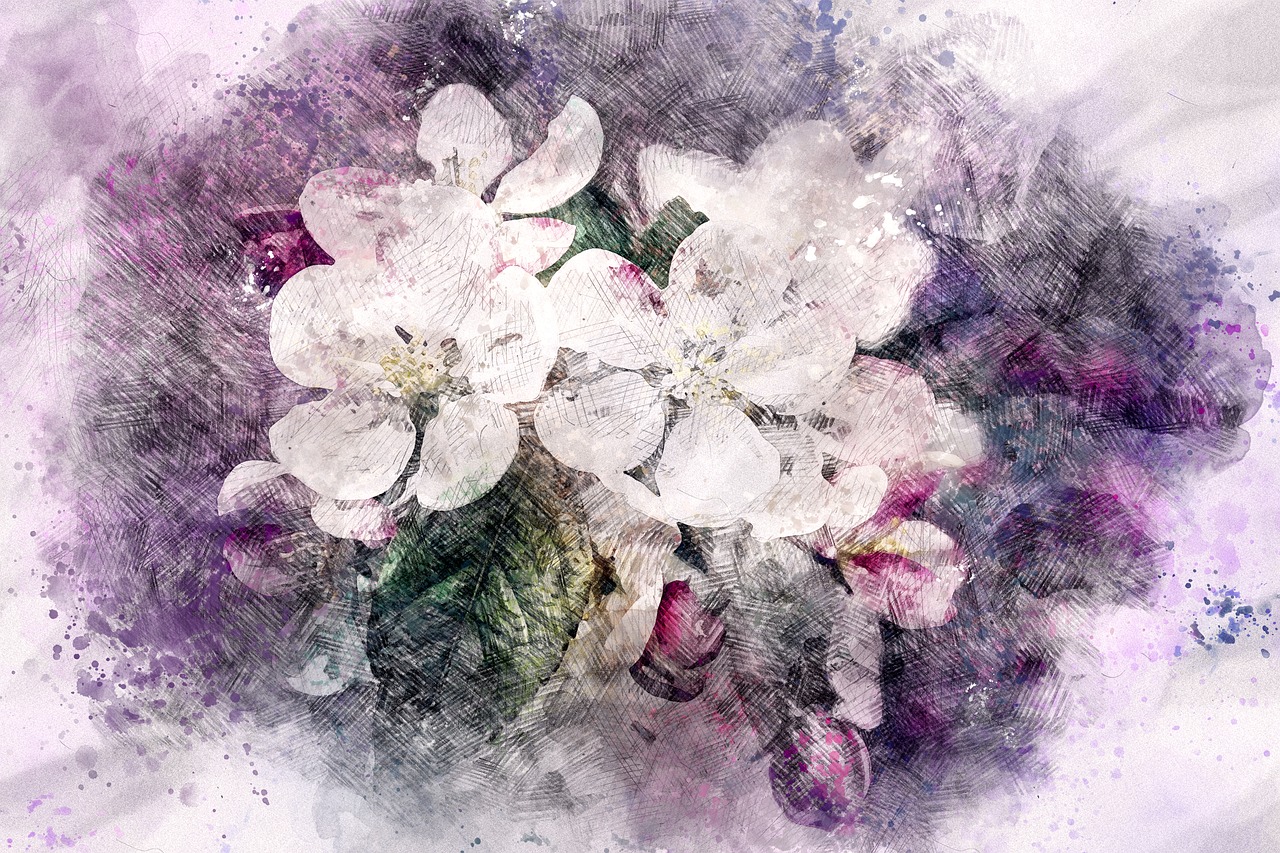 floral  botanical  romantic free photo