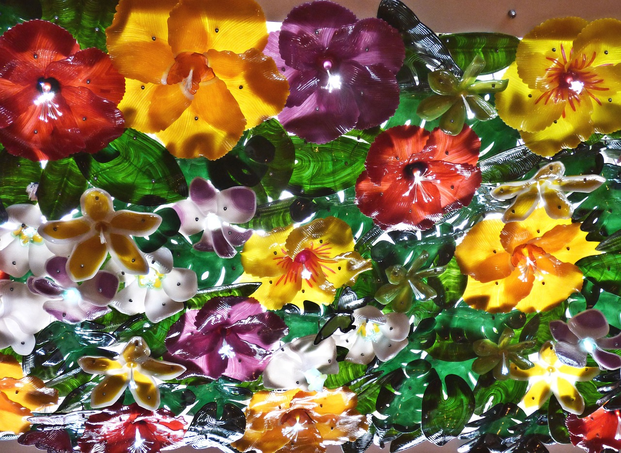 floral colours design free photo
