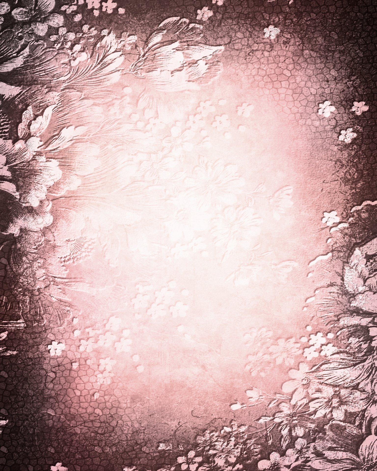 background floral pattern free photo