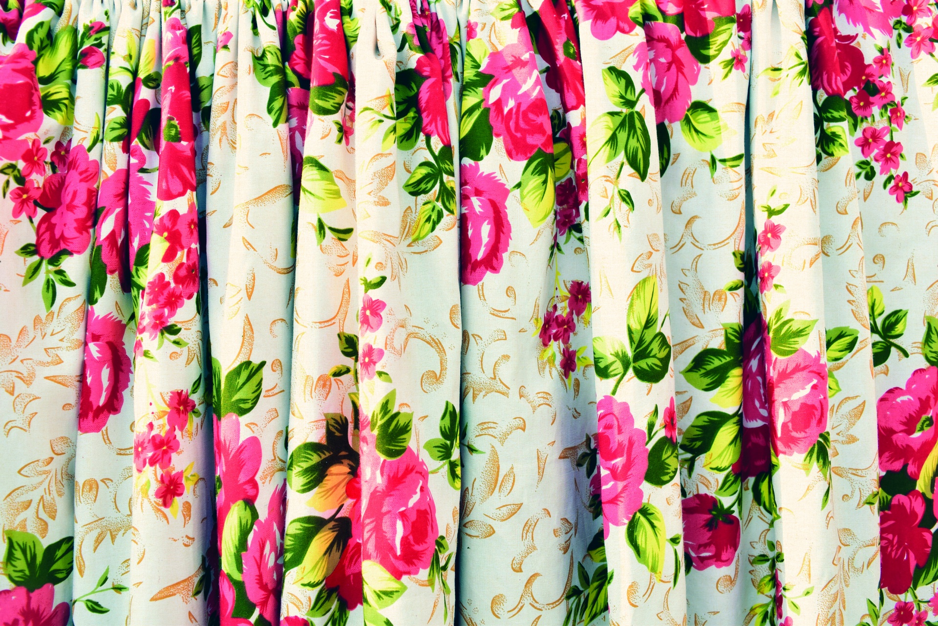 floral drape curtain free photo