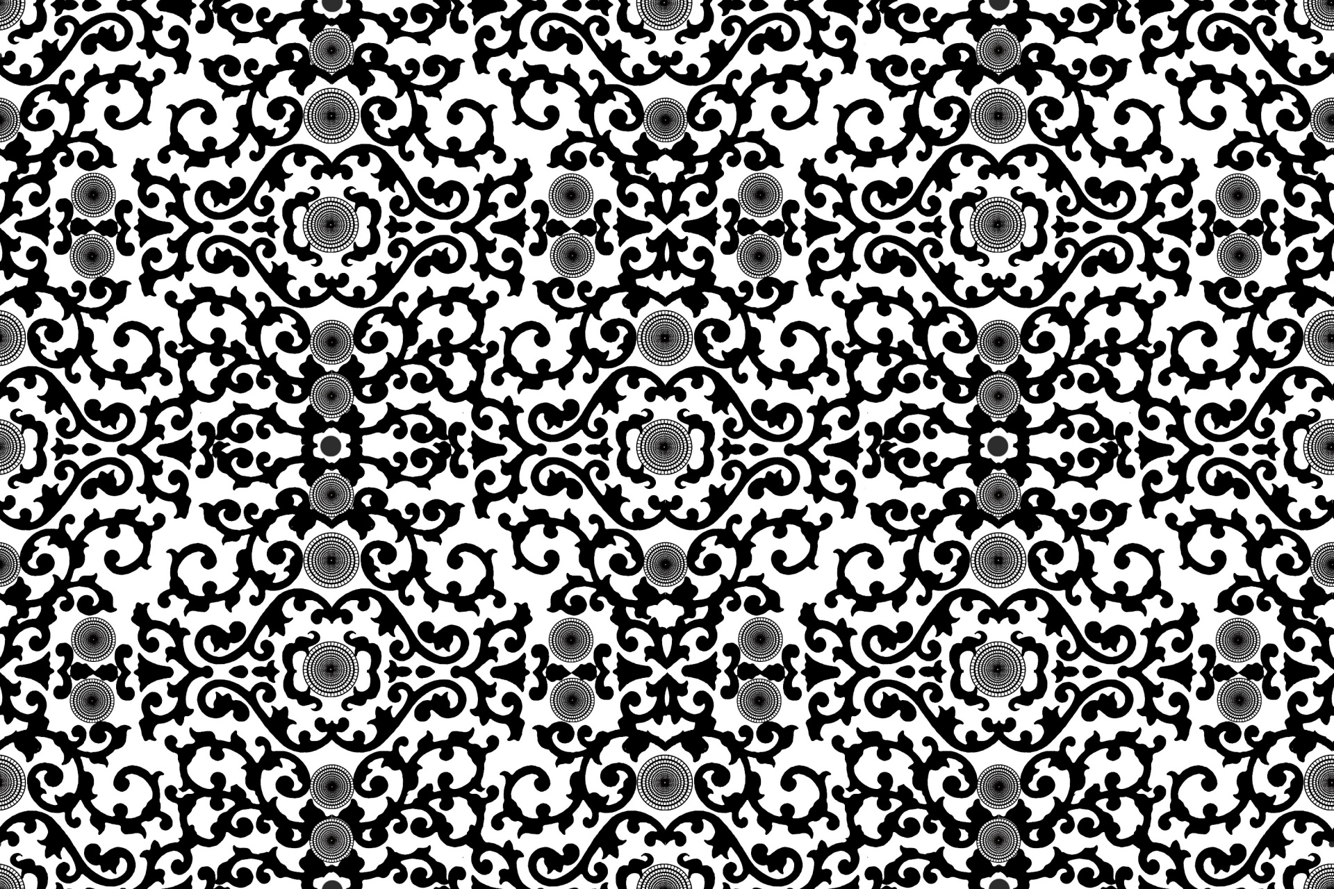 floral ethnic pattern free photo
