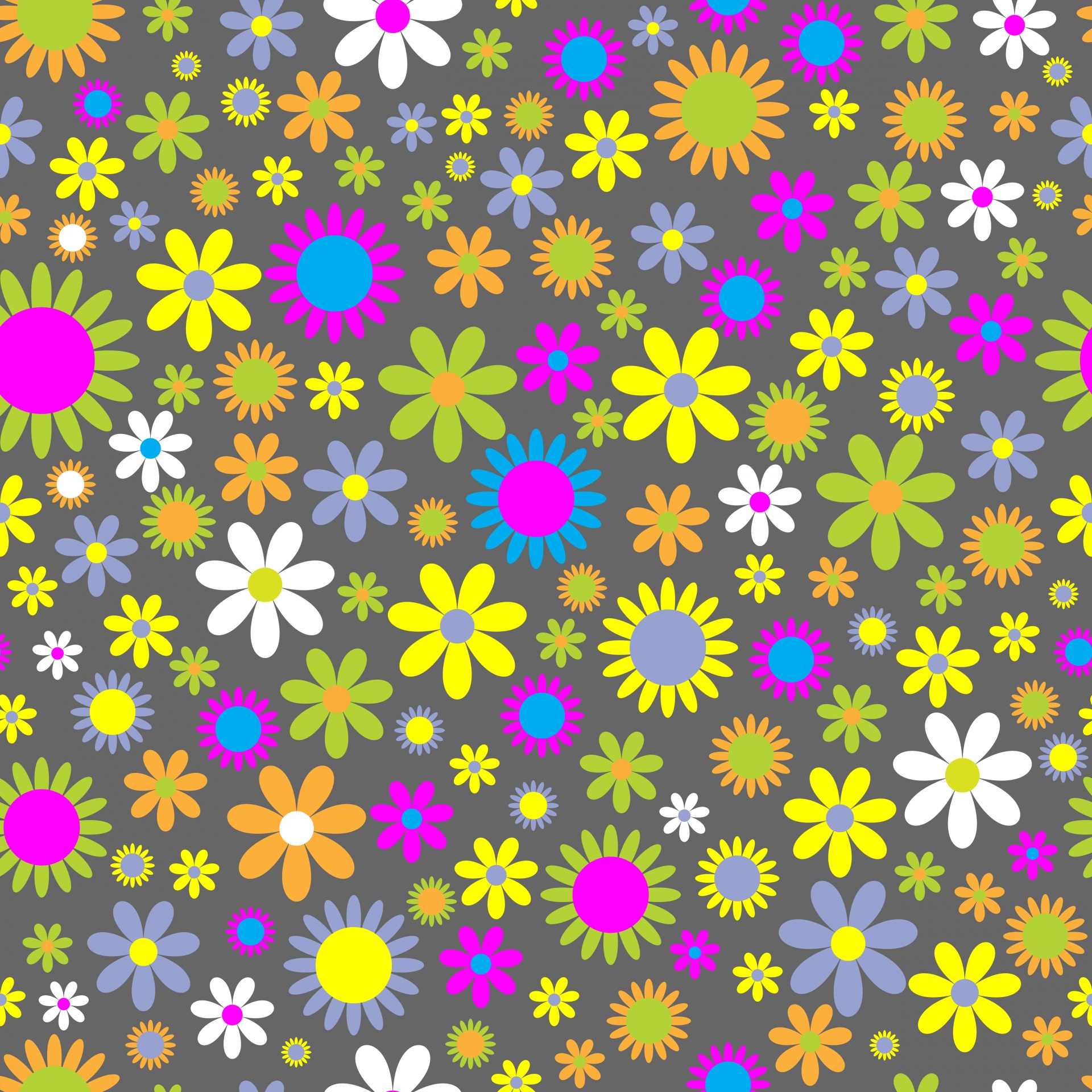 floral flowers background free photo