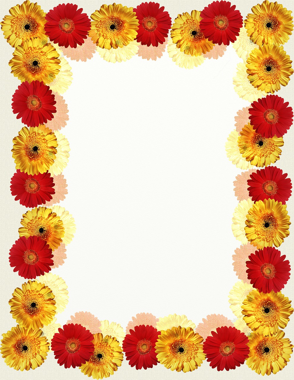 floral frame picture frame flowers free photo