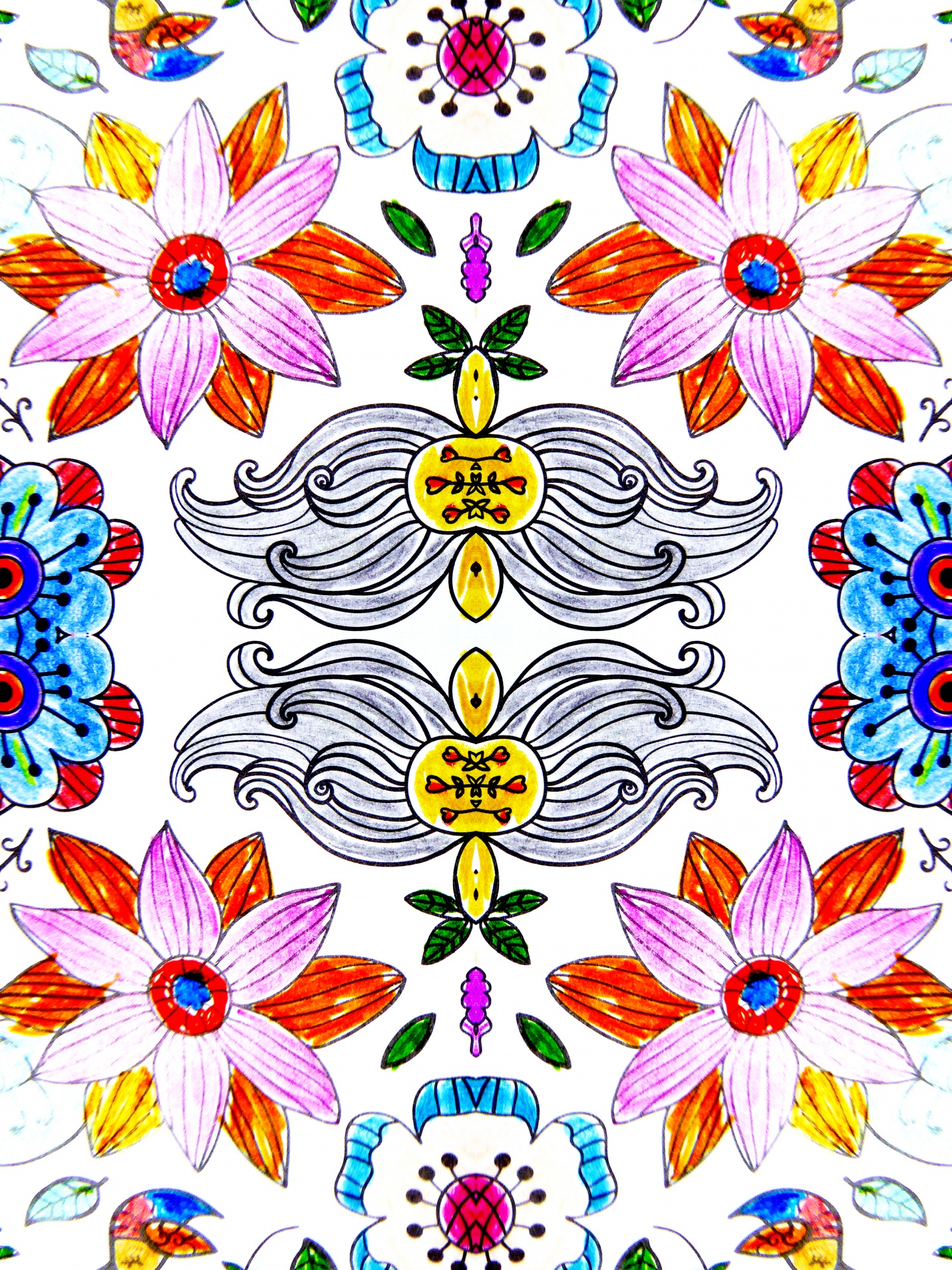 background wallpaper kaleidoscope free photo