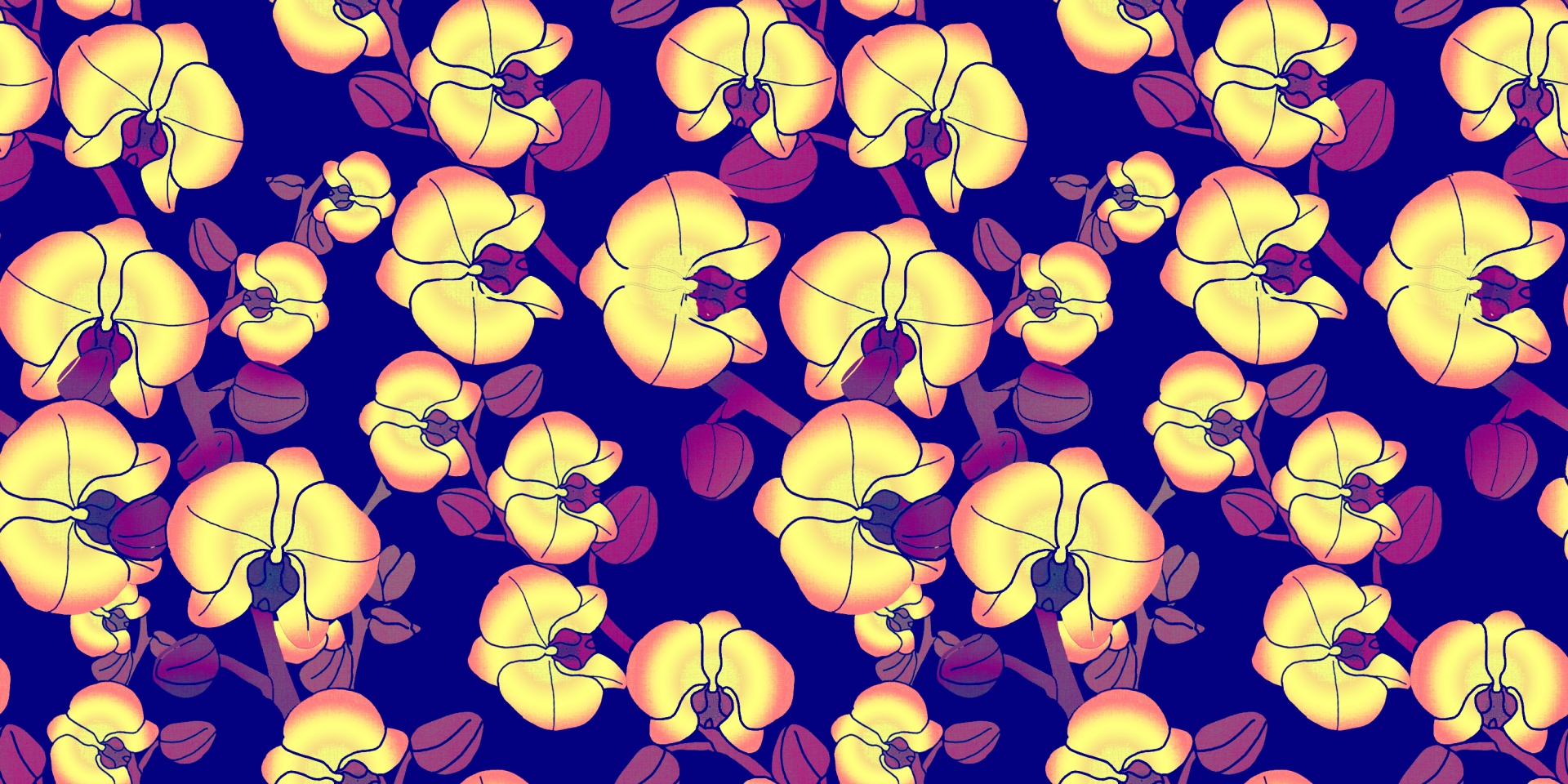 floral pattern design free photo