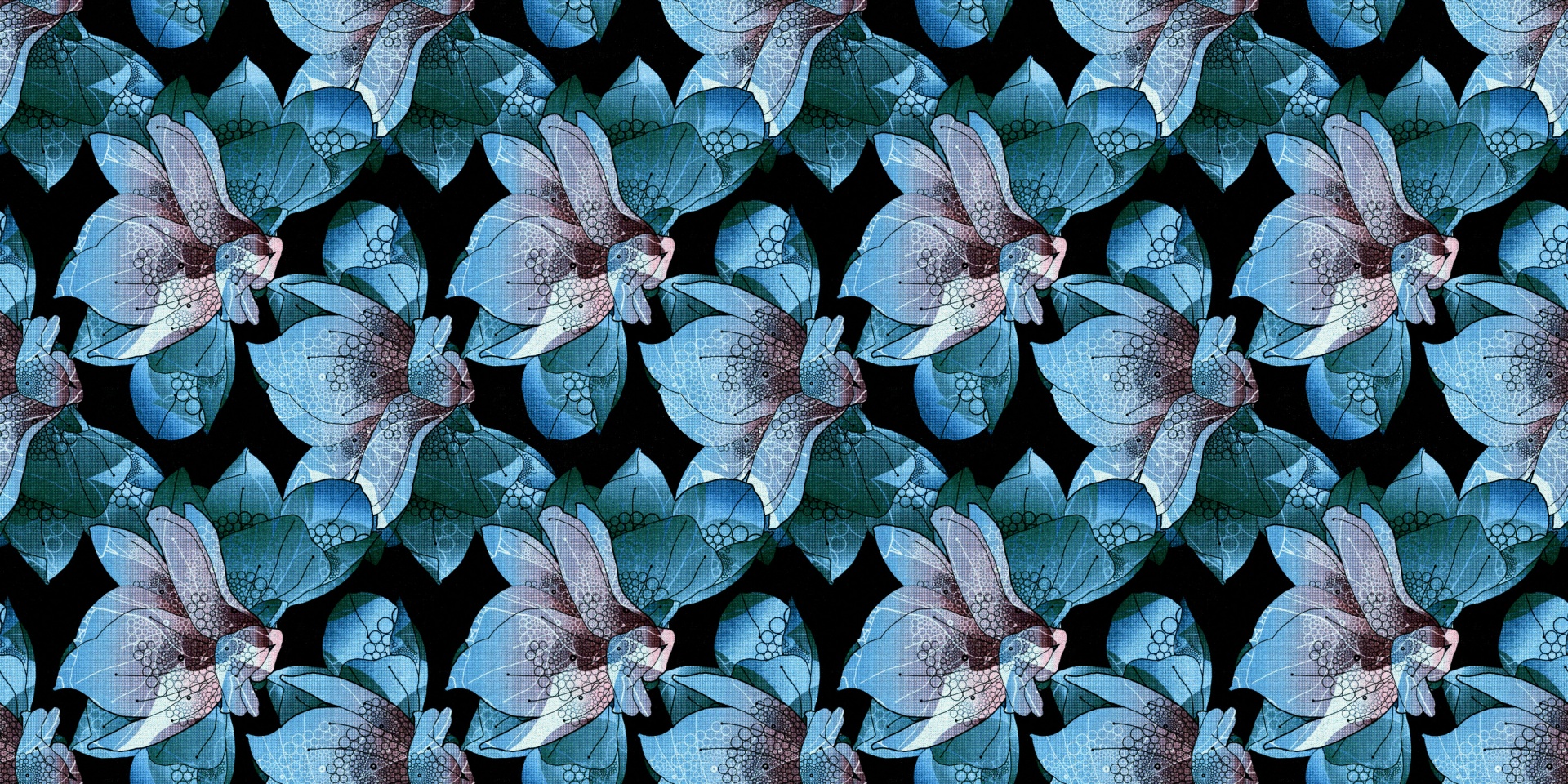 floral pattern design free photo