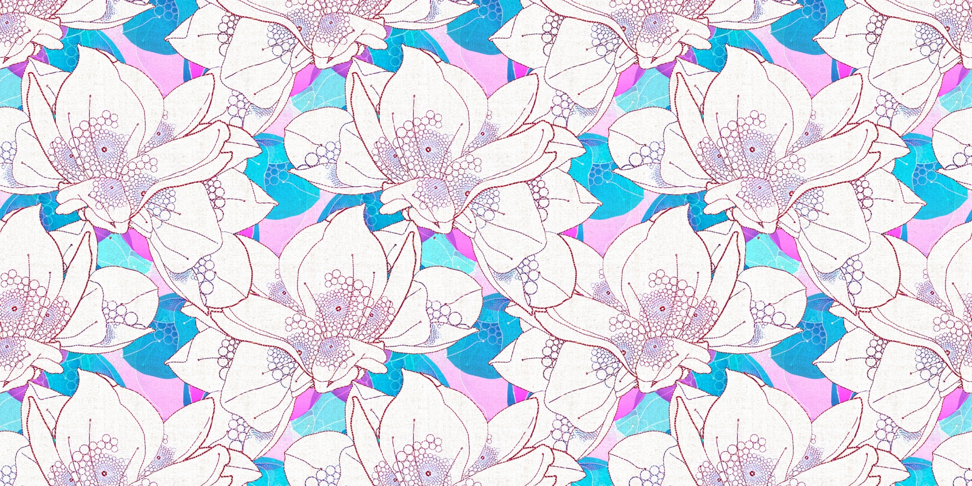 floral pattern design free photo