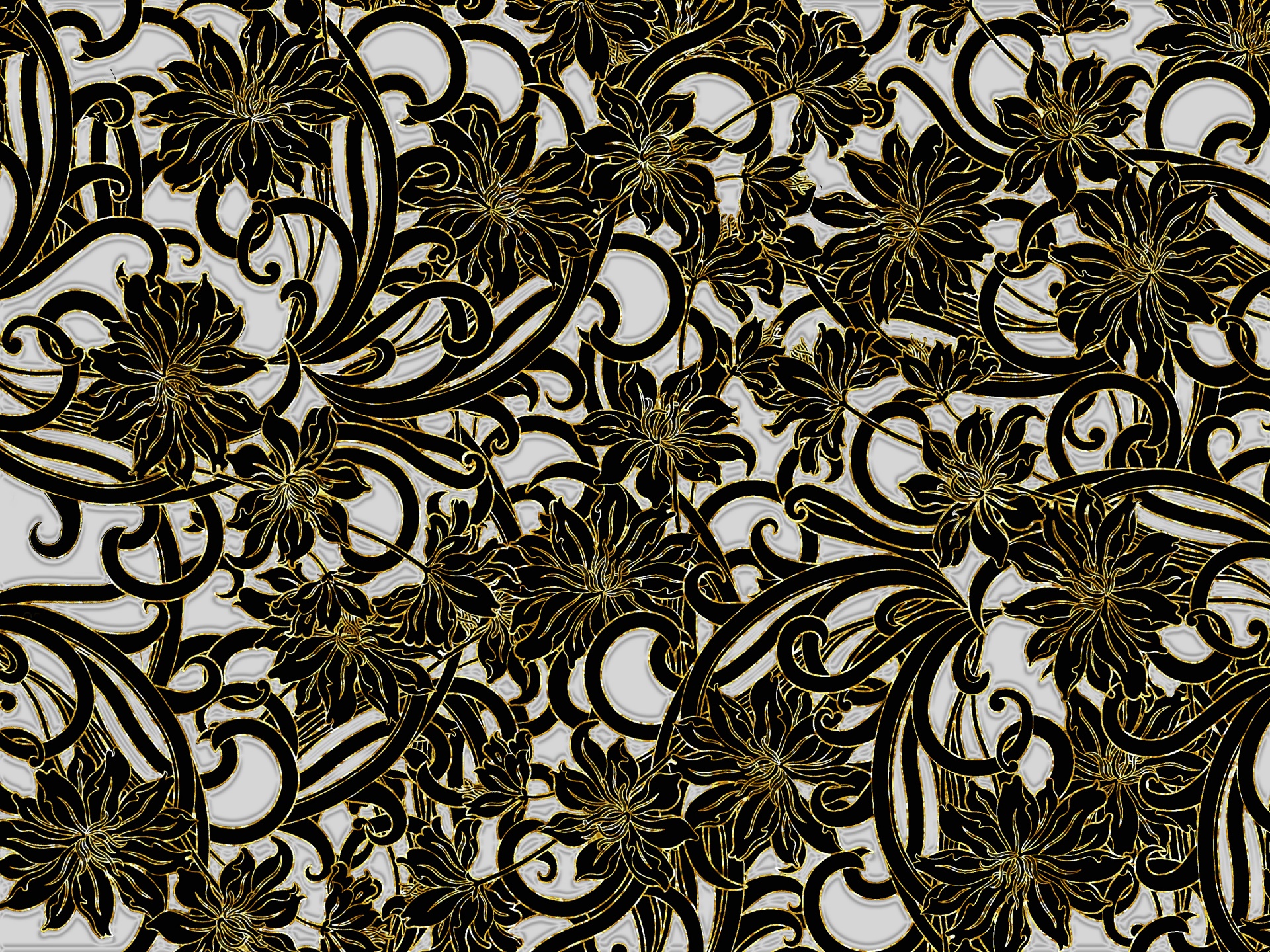 floral pattern design free photo