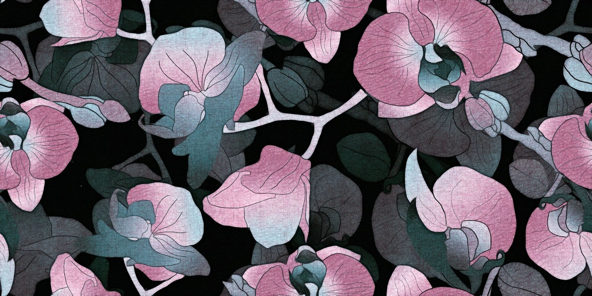 floral pattern design free photo