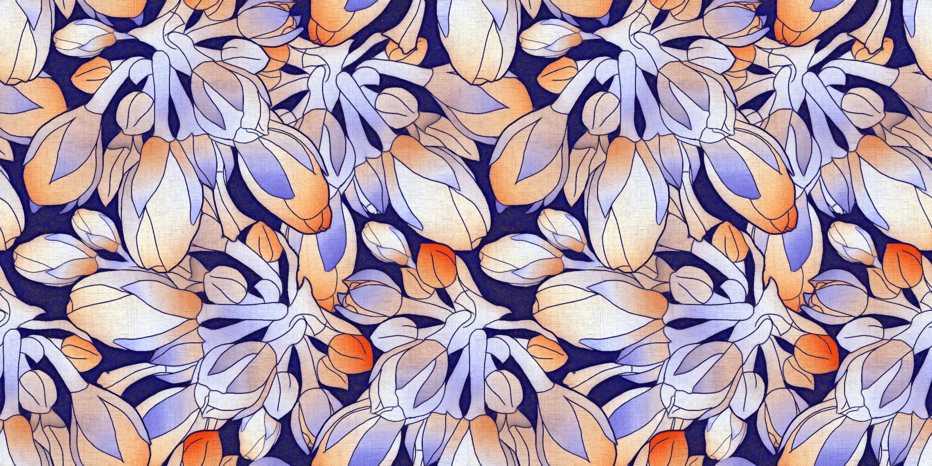 floral pattern design free photo