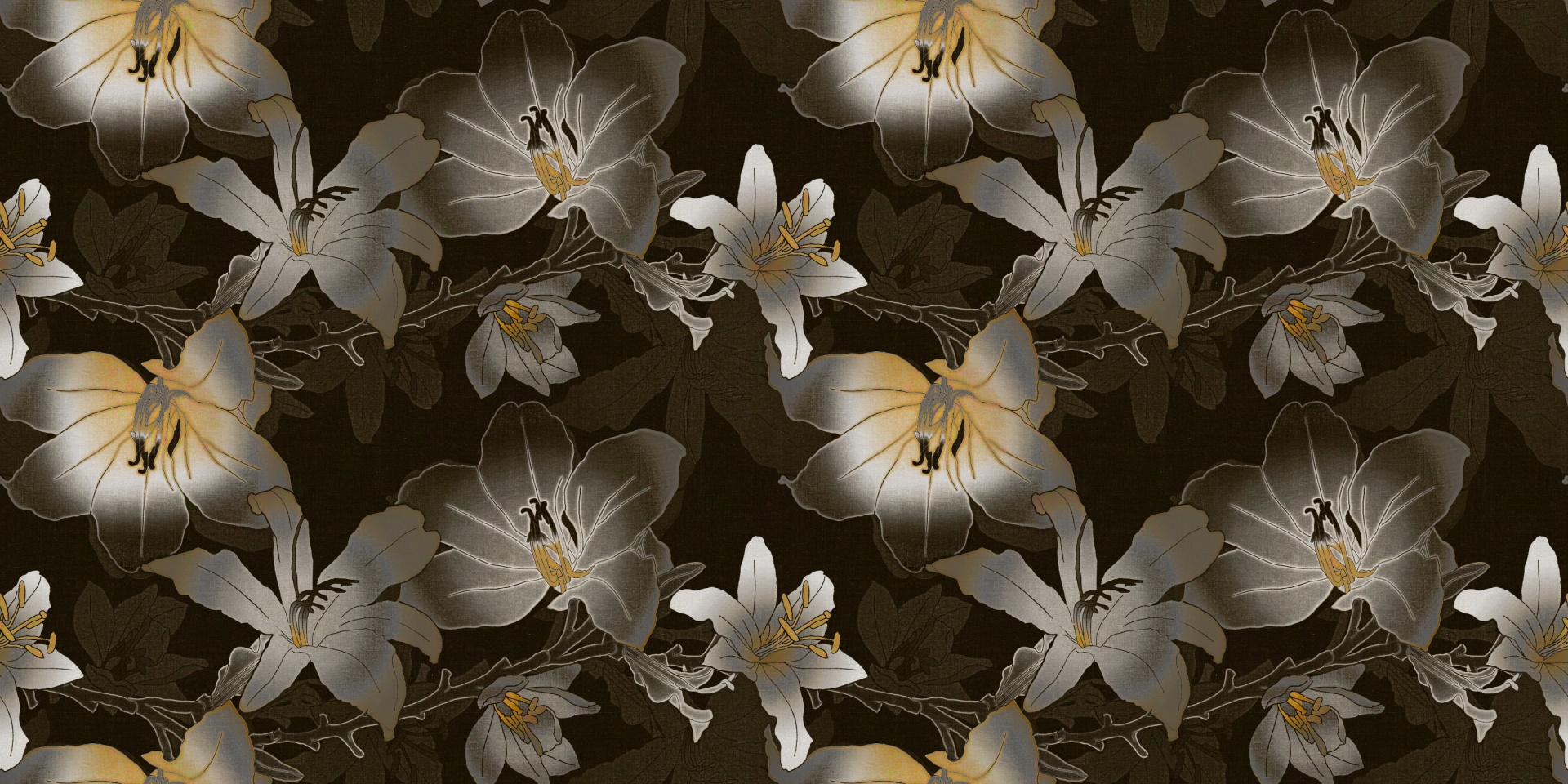 floral pattern design free photo