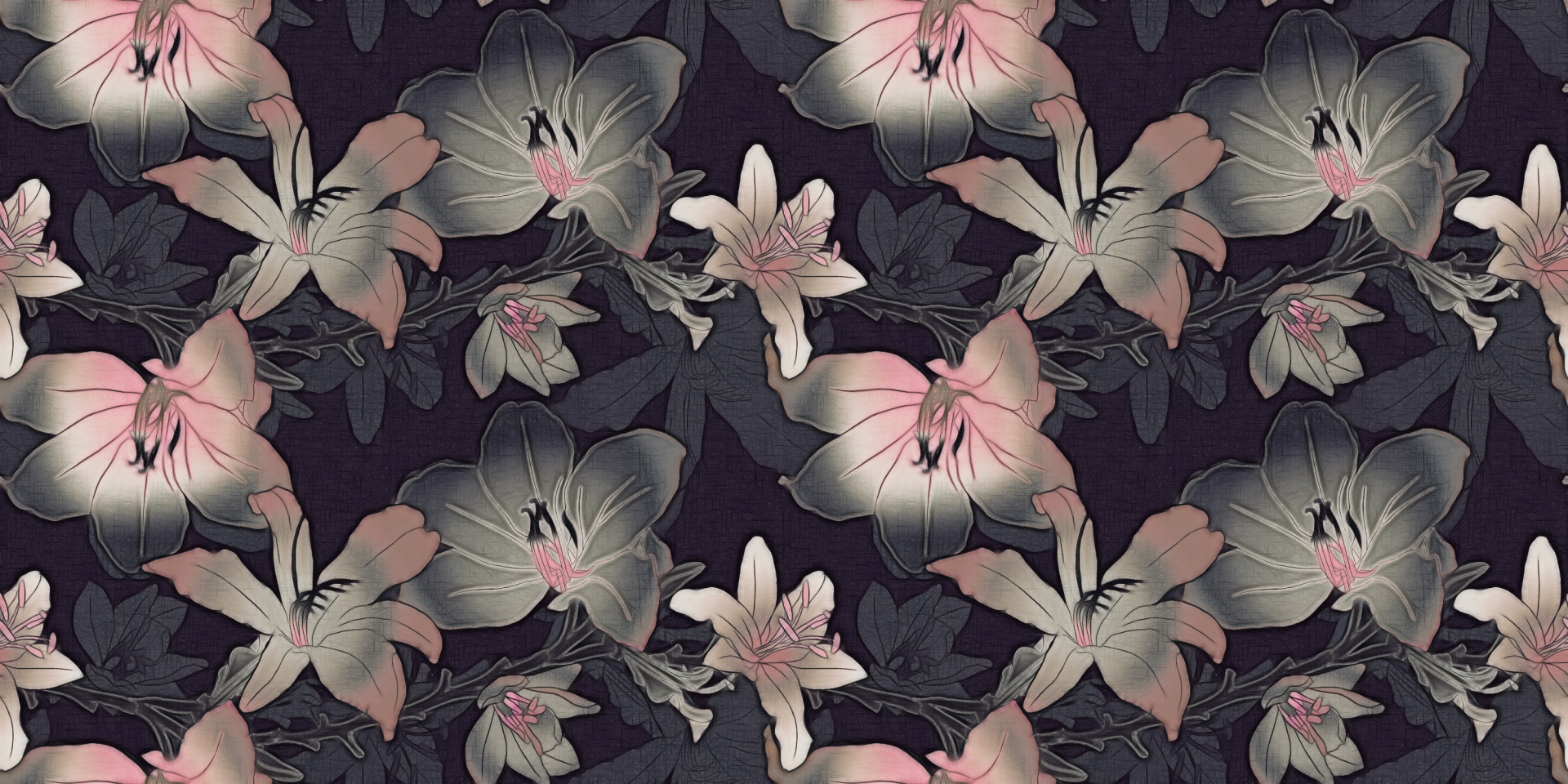 floral pattern design free photo