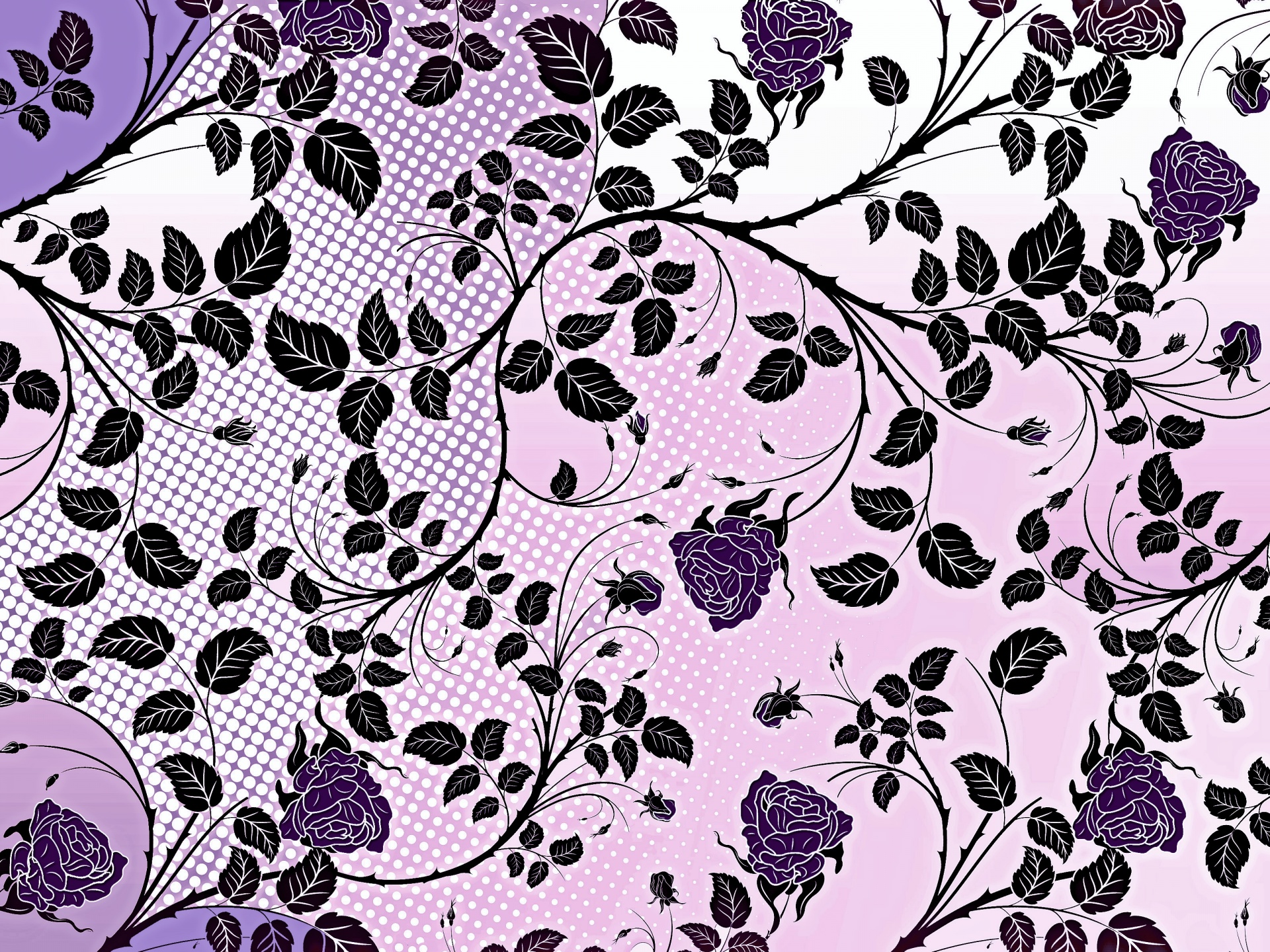 floral pattern design free photo