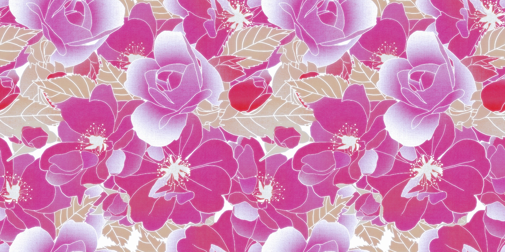 floral pattern design free photo