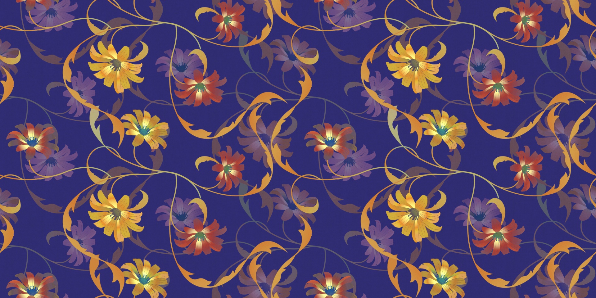 floral pattern design free photo