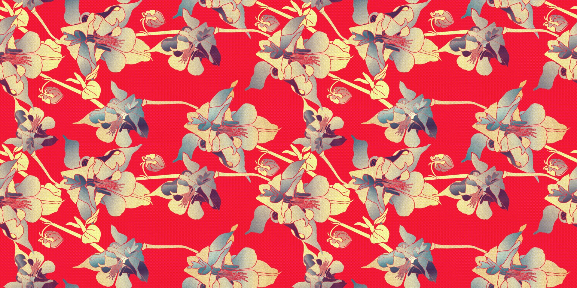 floral pattern design free photo