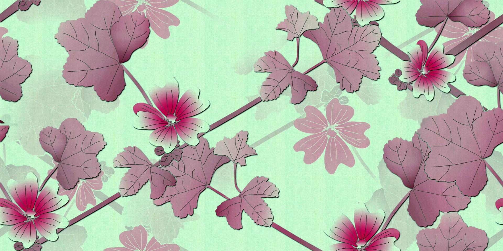 floral pattern design free photo