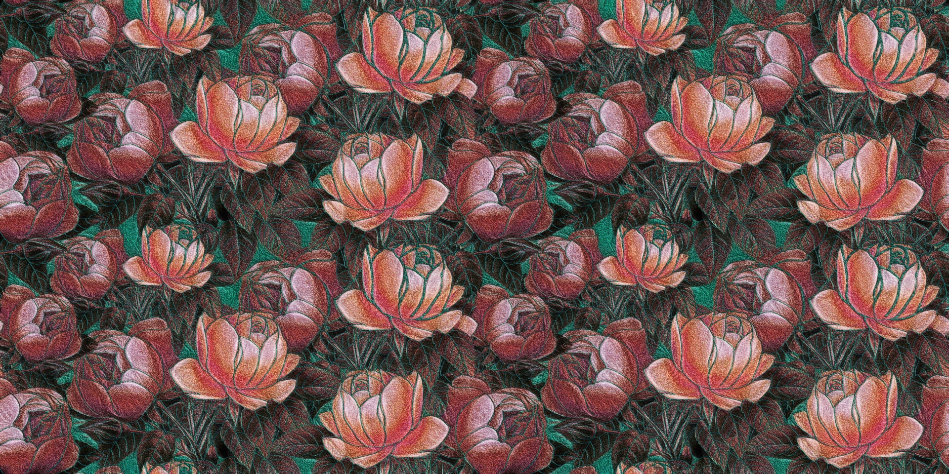 floral pattern design free photo