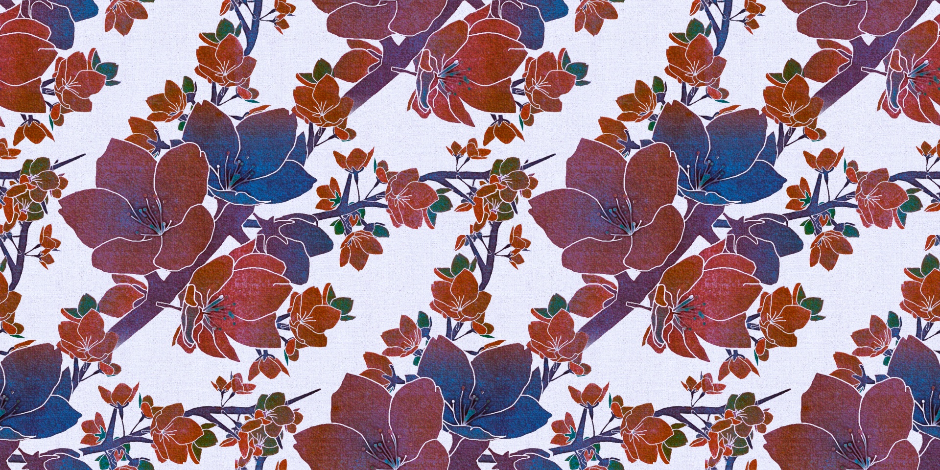 floral pattern design free photo