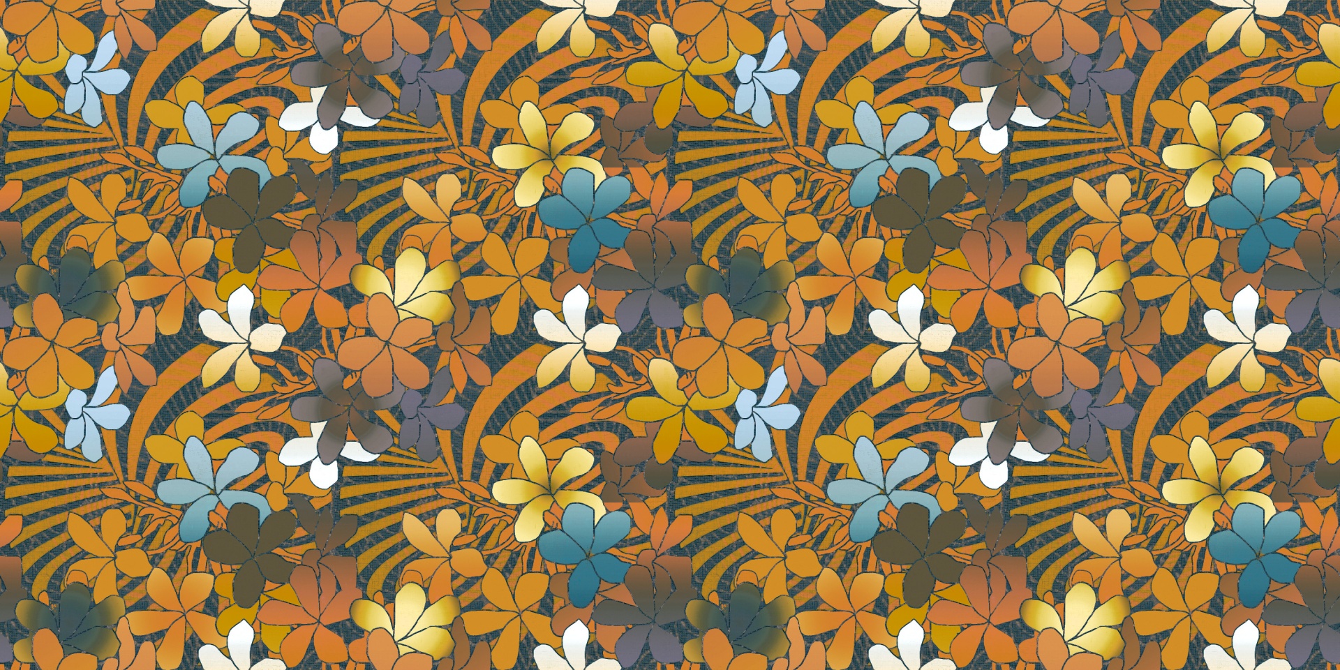 floral pattern design free photo