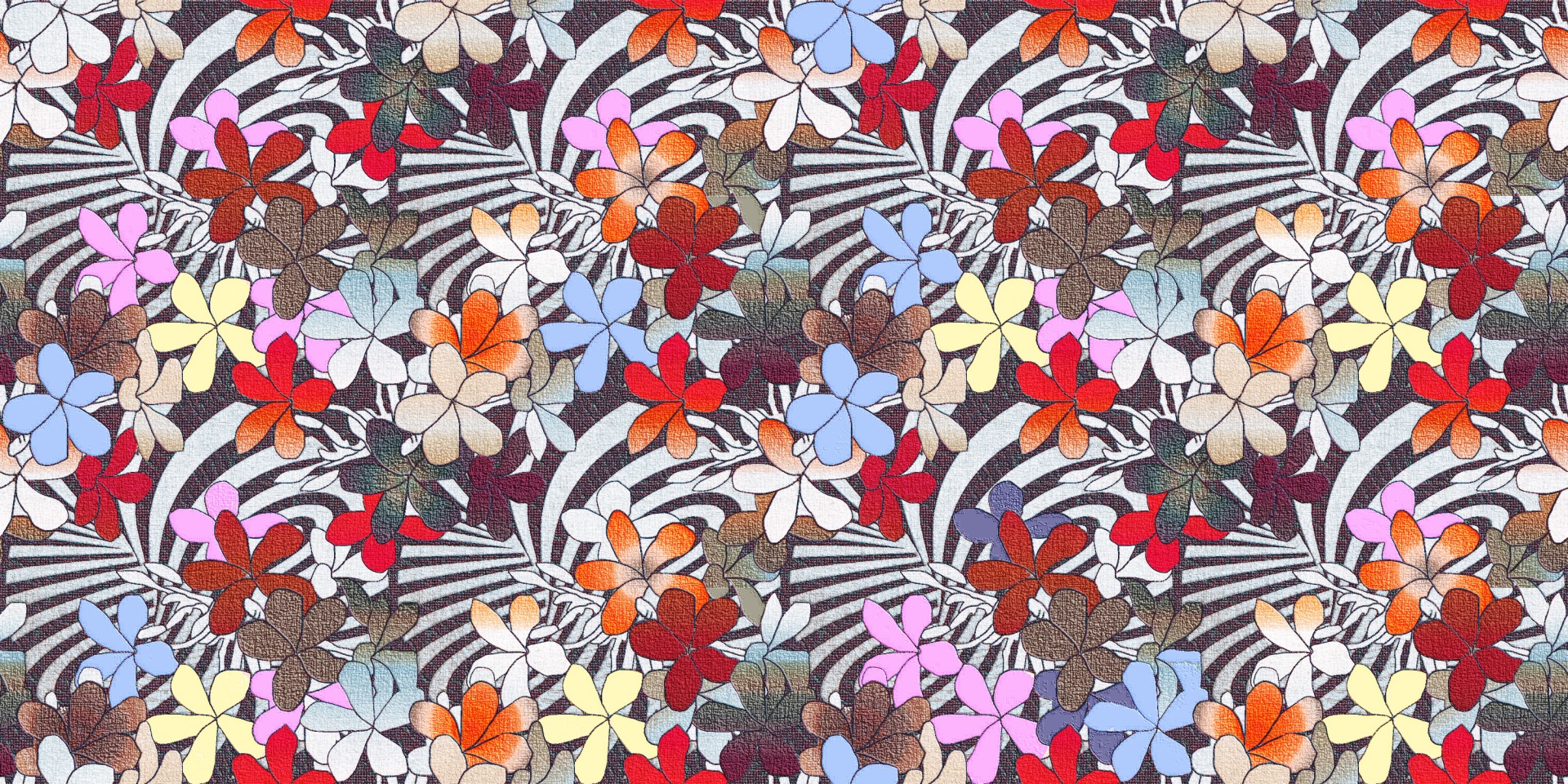 floral pattern design free photo