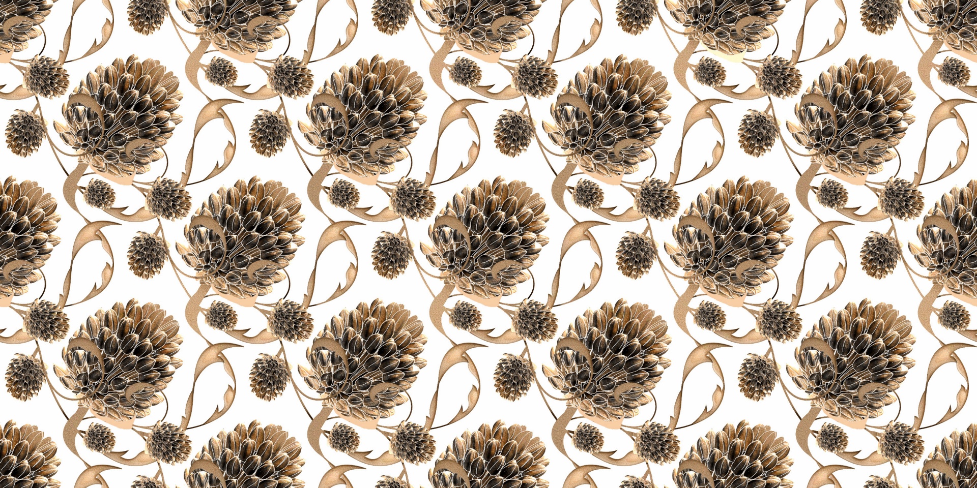 floral pattern design free photo